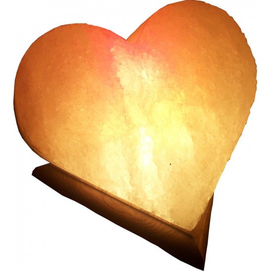 Соляна лампа Серце 5-6 кг