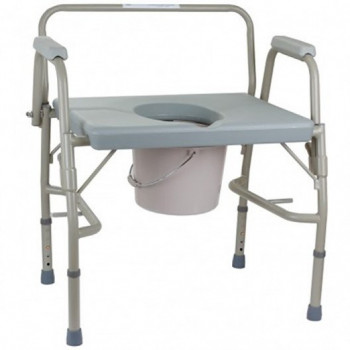 Усиленный стул-туалет с откидными подлокотниками, OSD-BL740101