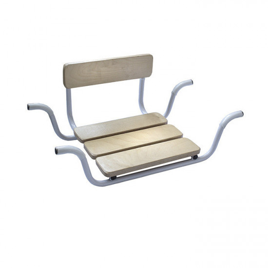 Сидіння для ванни поглиблене зі спинкою Medok MED-05-008
