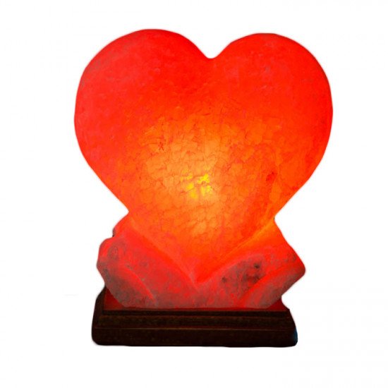 Соляная лампа "Сердце Большое " 4  кг