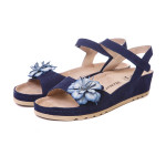 Женские кожаные босоножки VESUVIO BLUE 8897-1