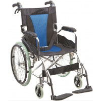 Инвалидная алюминиевая коляска, без двигателя Heaco Golfi G503