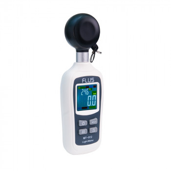 Міні люксметр - термометр MT-912 FLUS з кольоровим дисплеєм
