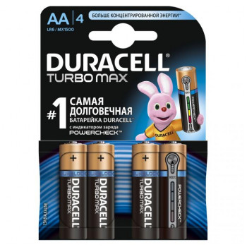 Батарейки Duracell Turbo Max AA (4 шт)