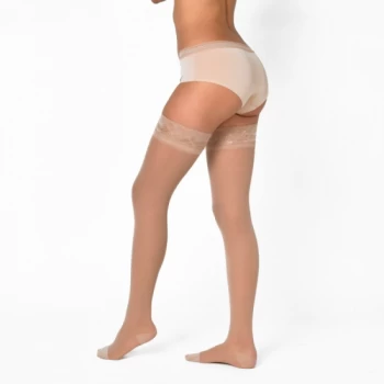 Панчохи компресійні медичні Veinax Microtrans Мікрофібра 3 клас довгі бежеві